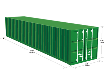 Container khô 40 feet – 40DC